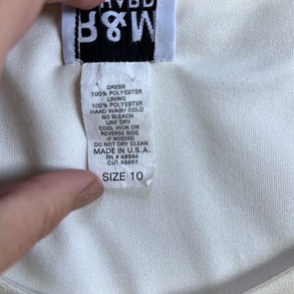 Vintage R&M Richards 2 Piece Beaded Dress & Duster Set - Picture 4 of 11